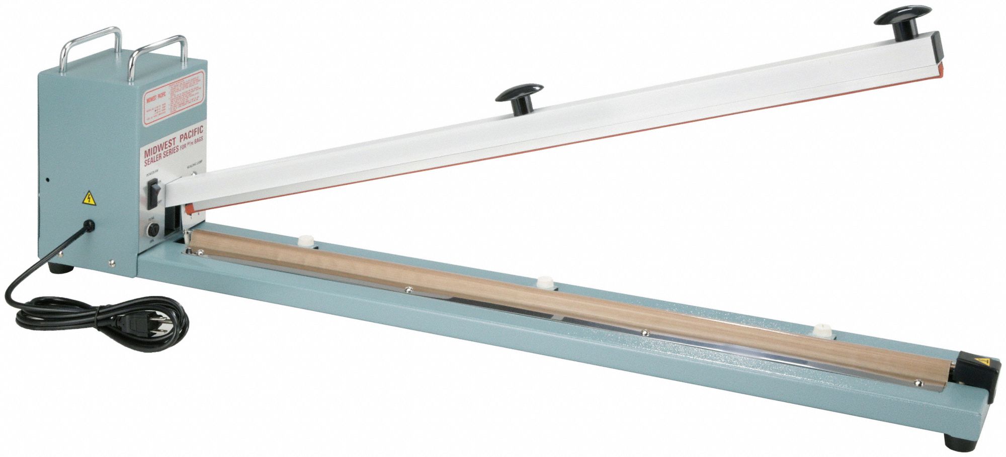 Heat Sealer: 32 in Max Seal Lg, 3 mm Max Seal Wd, 7 mil Max. Seal Thick, MP-32