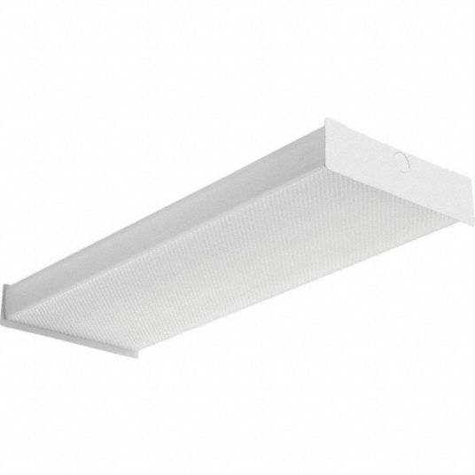 LITHONIA LIGHTING, 17 W Max. Fixture Watt, 3500K, LED Wraparound ...