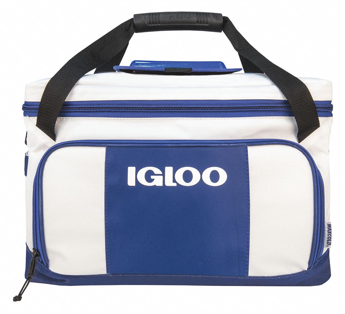 IGLOO Soft Sided Cooler, 36 qt, Exterior Height 11 1/2 in, Exterior