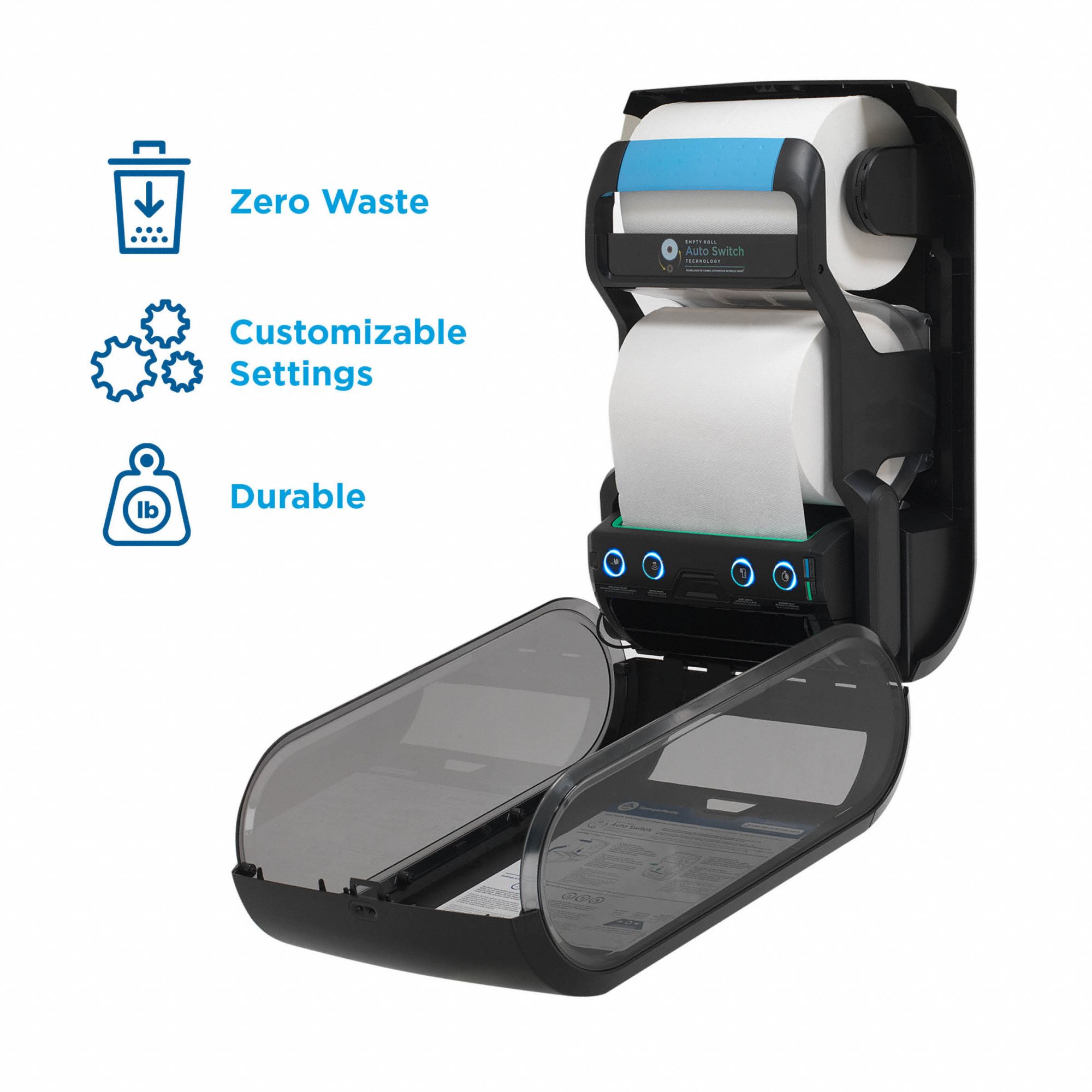 Paper Towel Dispenser, enMotion(R) Flex, Black, (2