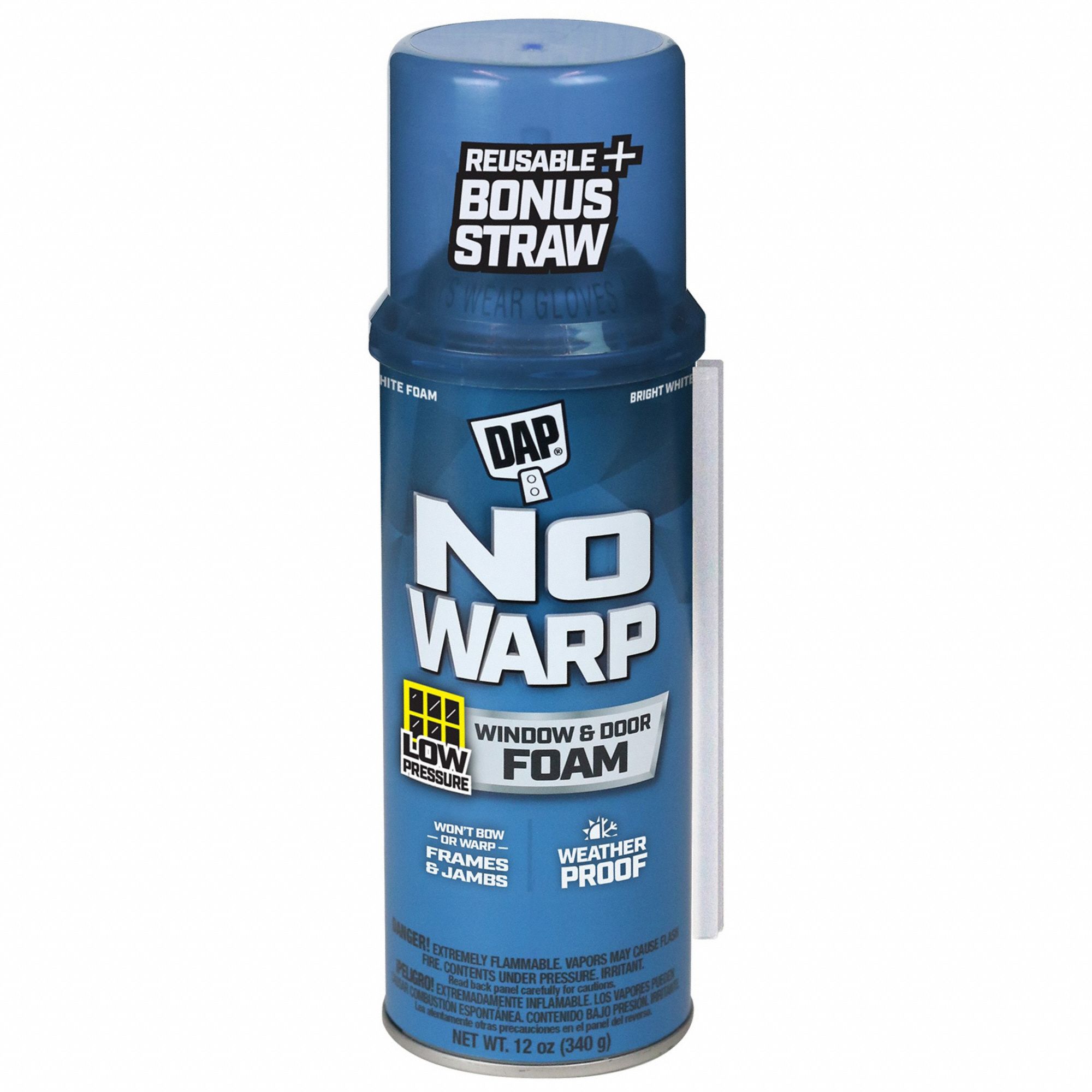 TOUCH 'N SEAL, Straw Grade, White, Insulating Spray Foam Sealant