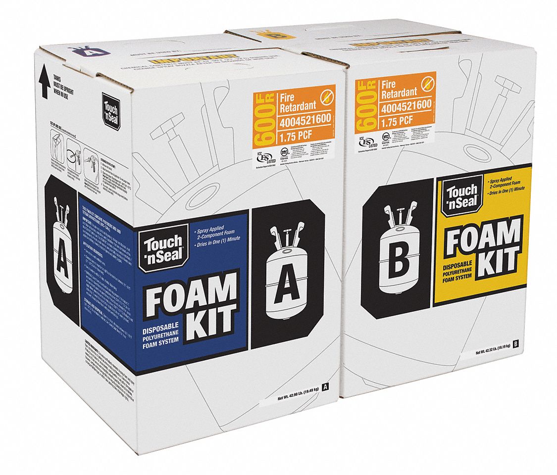 TOUCH N' SEAL Spray Foam Sealant, 85.3 lb. Sz, Beige 444A90