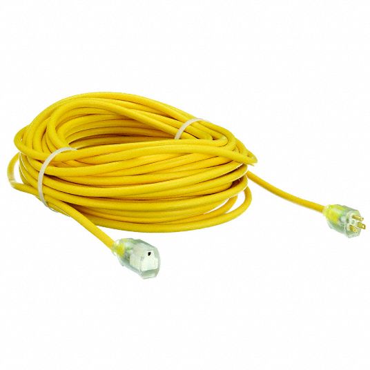 SOUTHWIRE, 100 ft Cord Lg, 12 AWG Wire Size, Extension Cord