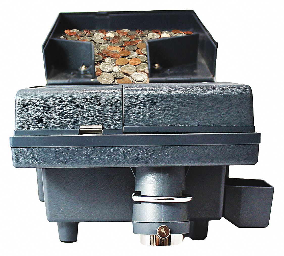 Coin Counter: 1500 Coins, 110V AC, 60 Hz