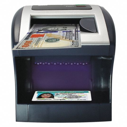 ACCUBANKER, 110V AC, Counterfeit Detector 444D74D490 Grainger