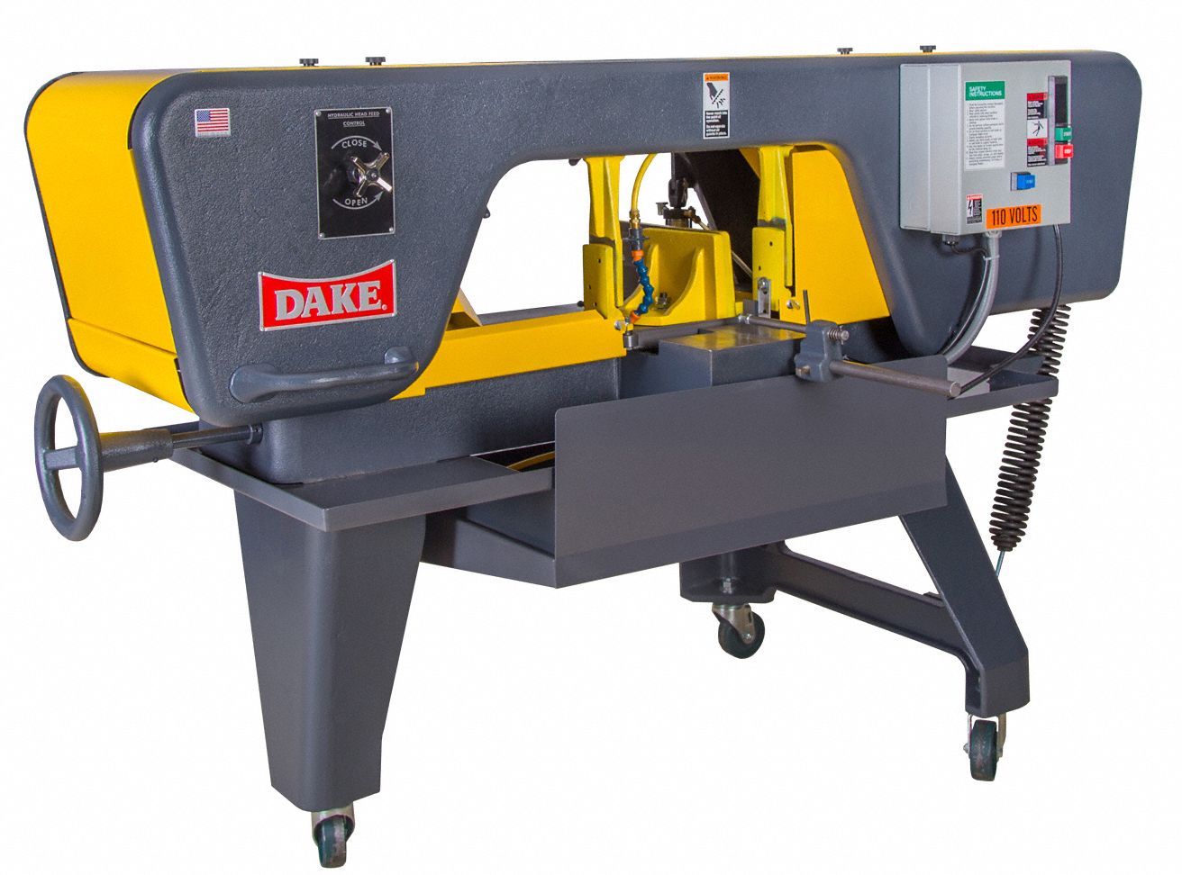 DAKE CORPORATION Corded, Band Saw, Horizontal, SemiAutomatic 444F17