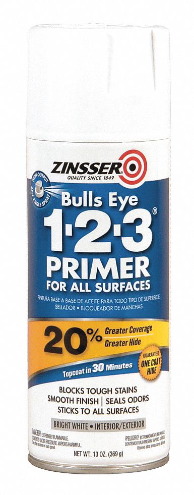 Alkyd Primer White Flat Size 13 oz.