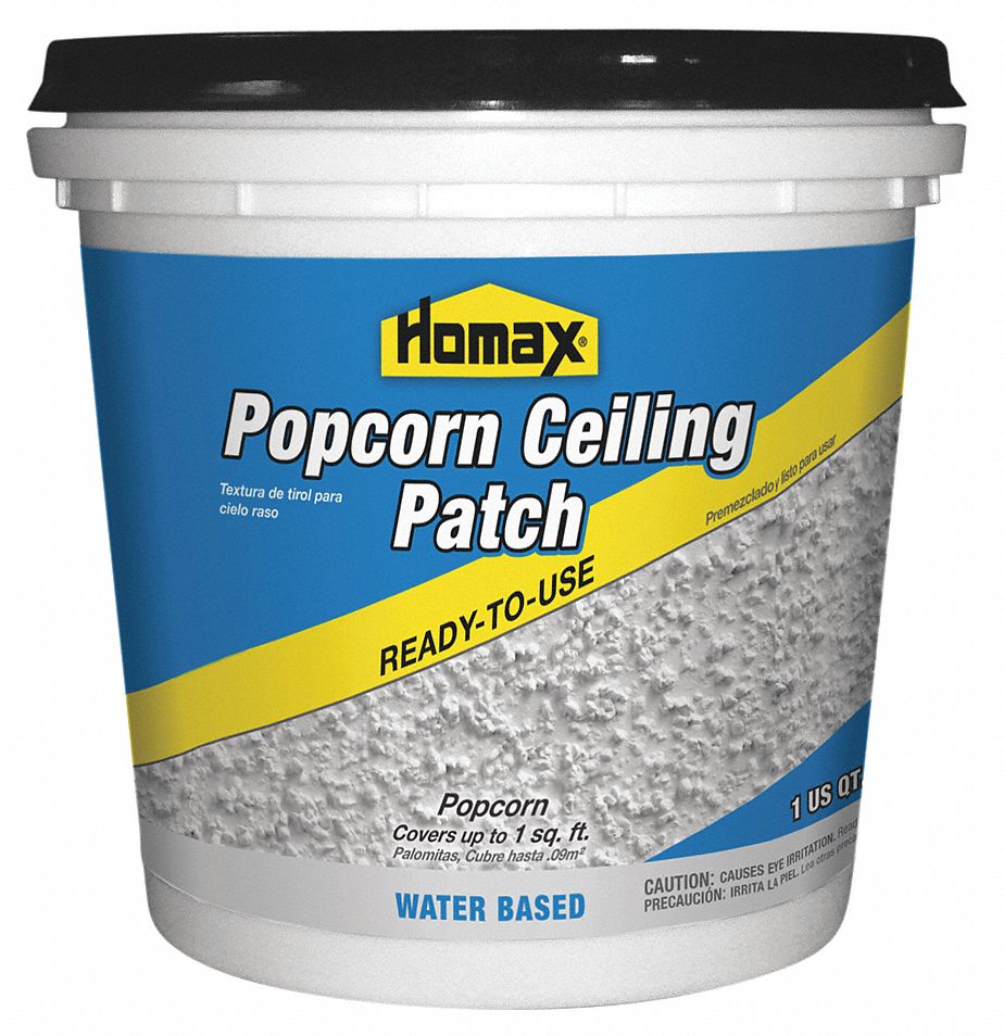 Homax White Pre Mixed Ceiling Texture Popcorn Finish 1 Sq Ft