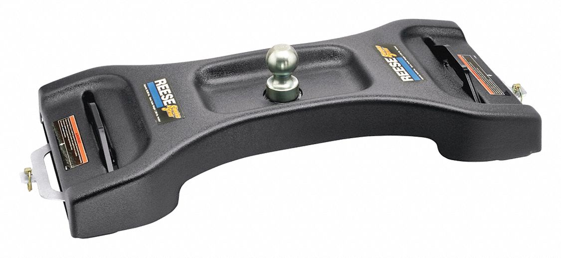 REESE Gooseneck Hitch with Powder Coated Finish and 25,000 Capacity GVW