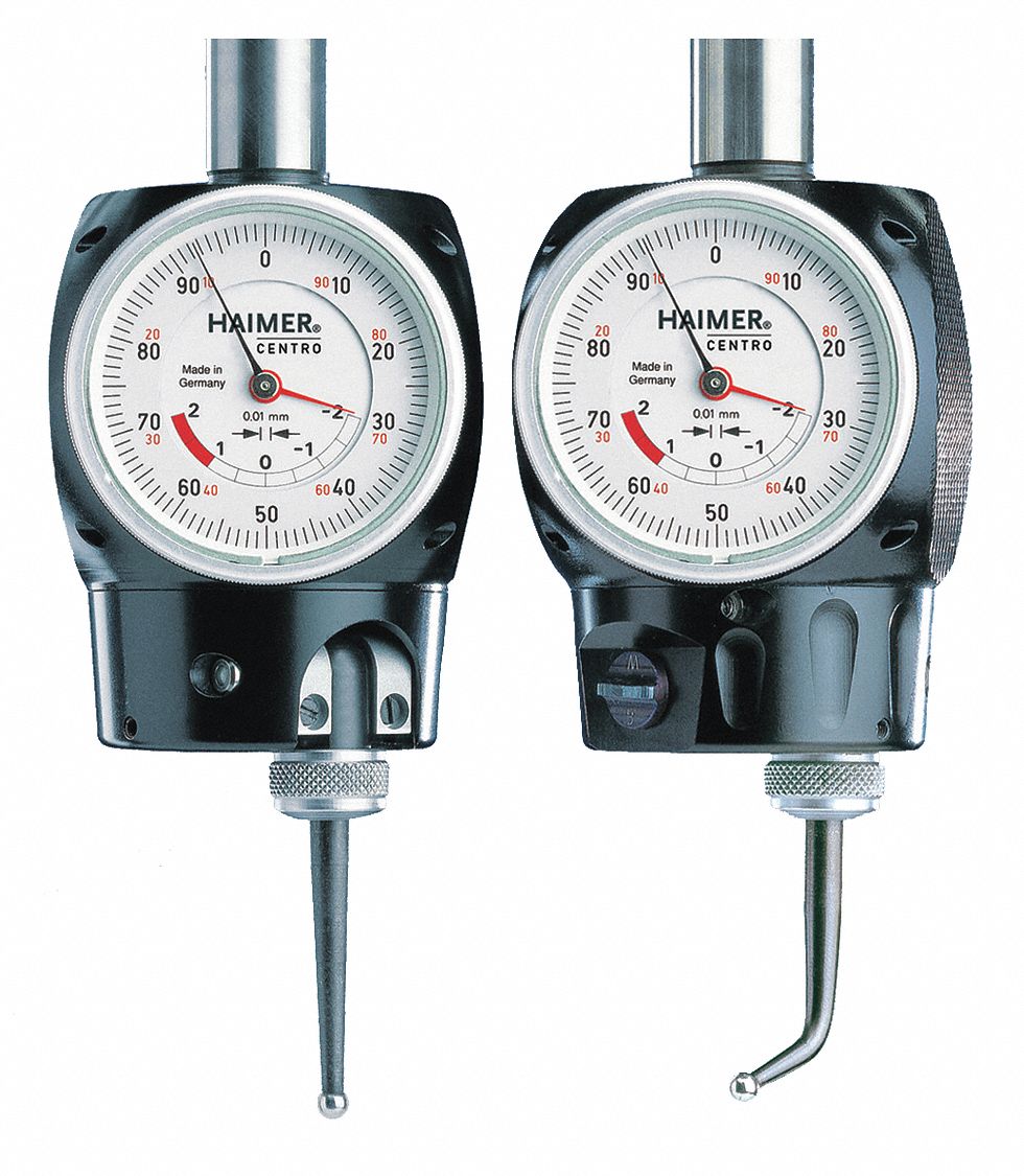 HAIMER, Dial, 0 to 5 in, Dial 3D Edge Finder 444H5880.300.00.FHN