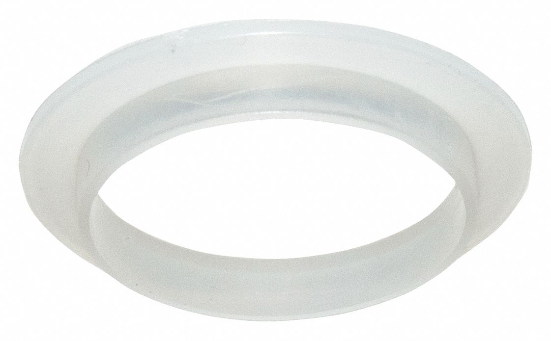 Plastic, Clear, Slip Joint Washer Tailpiece 444J5236219 Grainger