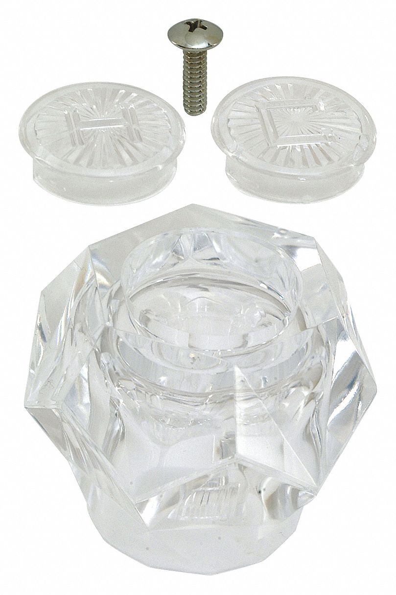 GRAINGER APPROVED Handle, Fits Brand EZFLO, Faucet Handle Type Knob