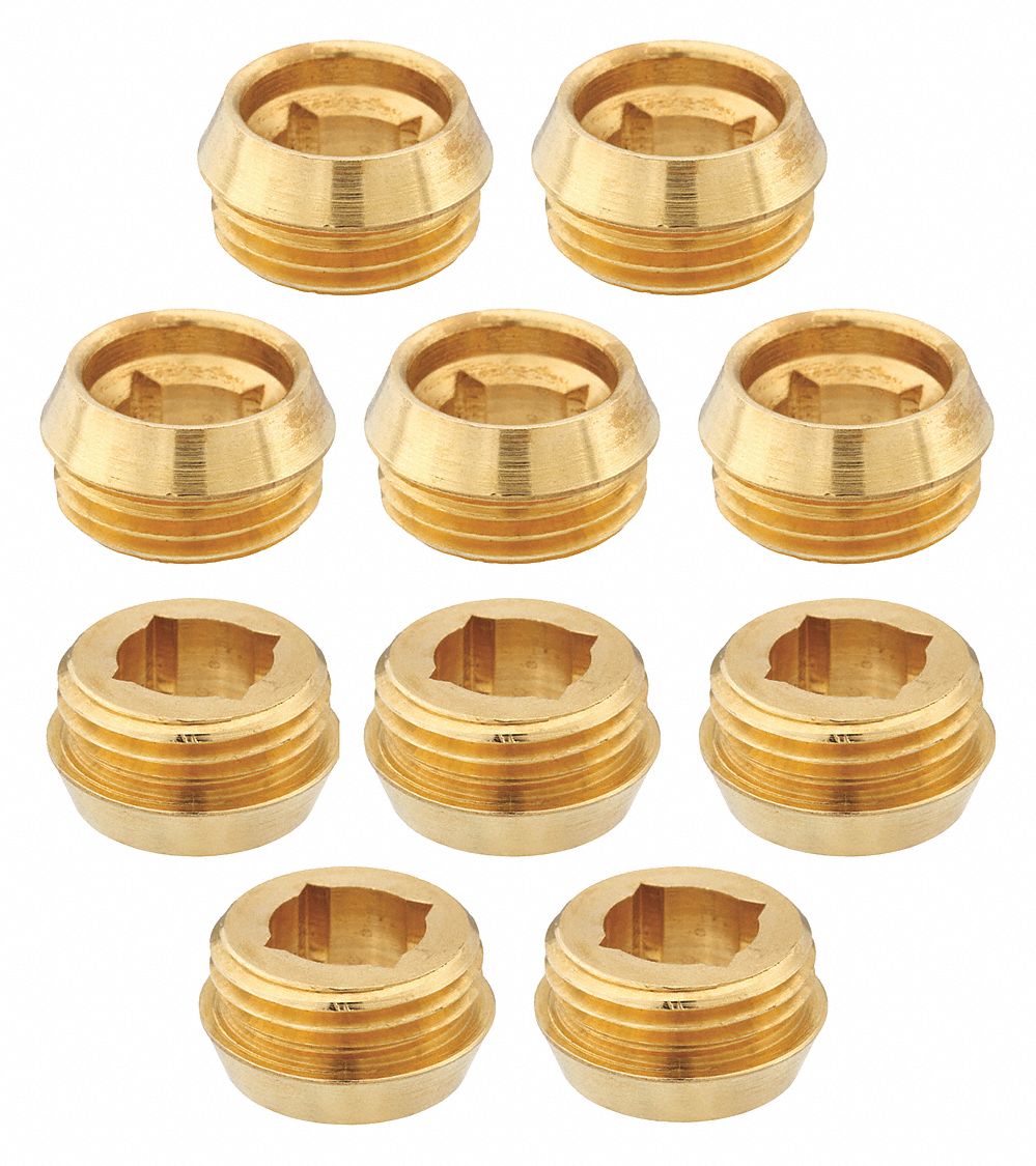 Seat: Price Pfister/Pfister, Brass, Unfinished, Faucet, 3/8 in Overall Ht, 10 PK