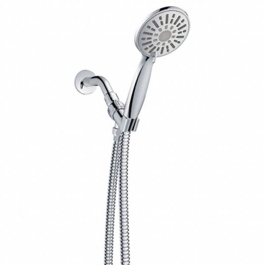 EZ-FLO Shower Set: Ez-Flo, Multi Function, 2 gpm Flow Rate, Chrome ...