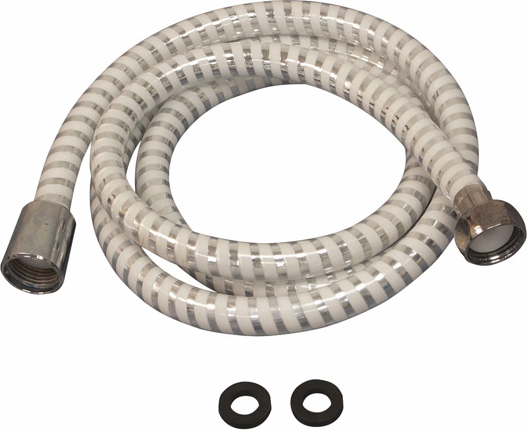 GRAINGER APPROVED EzFlo, Handheld Shower Flex Hose 444L1115078