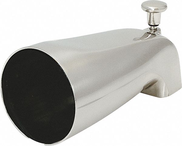 DIVERTER SPOUT: EZ-FLO, ½ IN CONNECTION SIZE, IPS CONNECTION, 5¼ IN SPOUT REACH