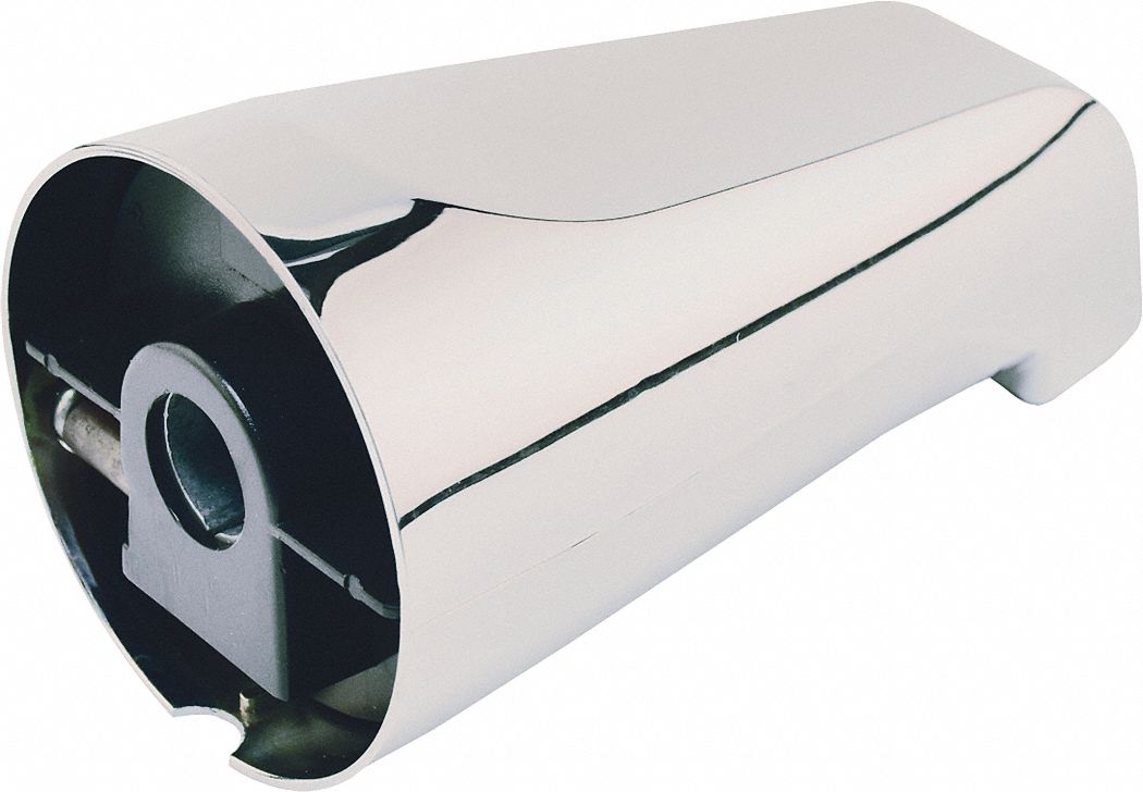 Tub Spout: 1/2 in Connection Size, Slip-Fit Connection, 5 1/4 in Spout Reach