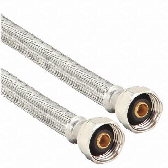 3/16 in Hose Inside Dia., 25 ft Hose Lg, Water Supply Line Kit - 400L10