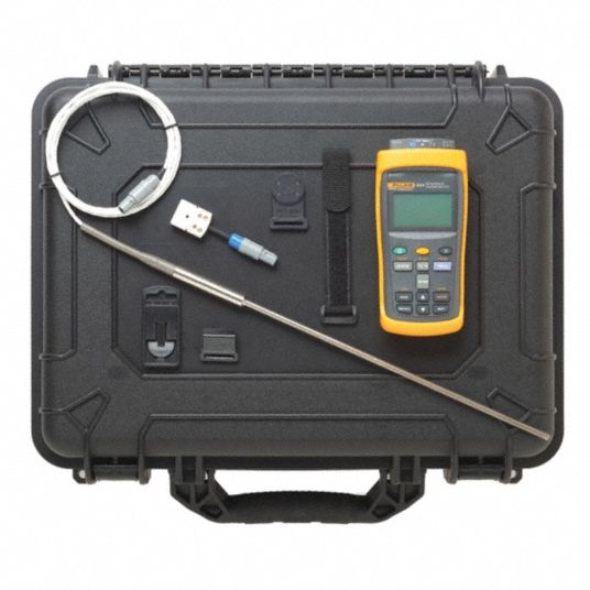 Handheld Thermocouple Meter with Dual Thermocouple Inputs