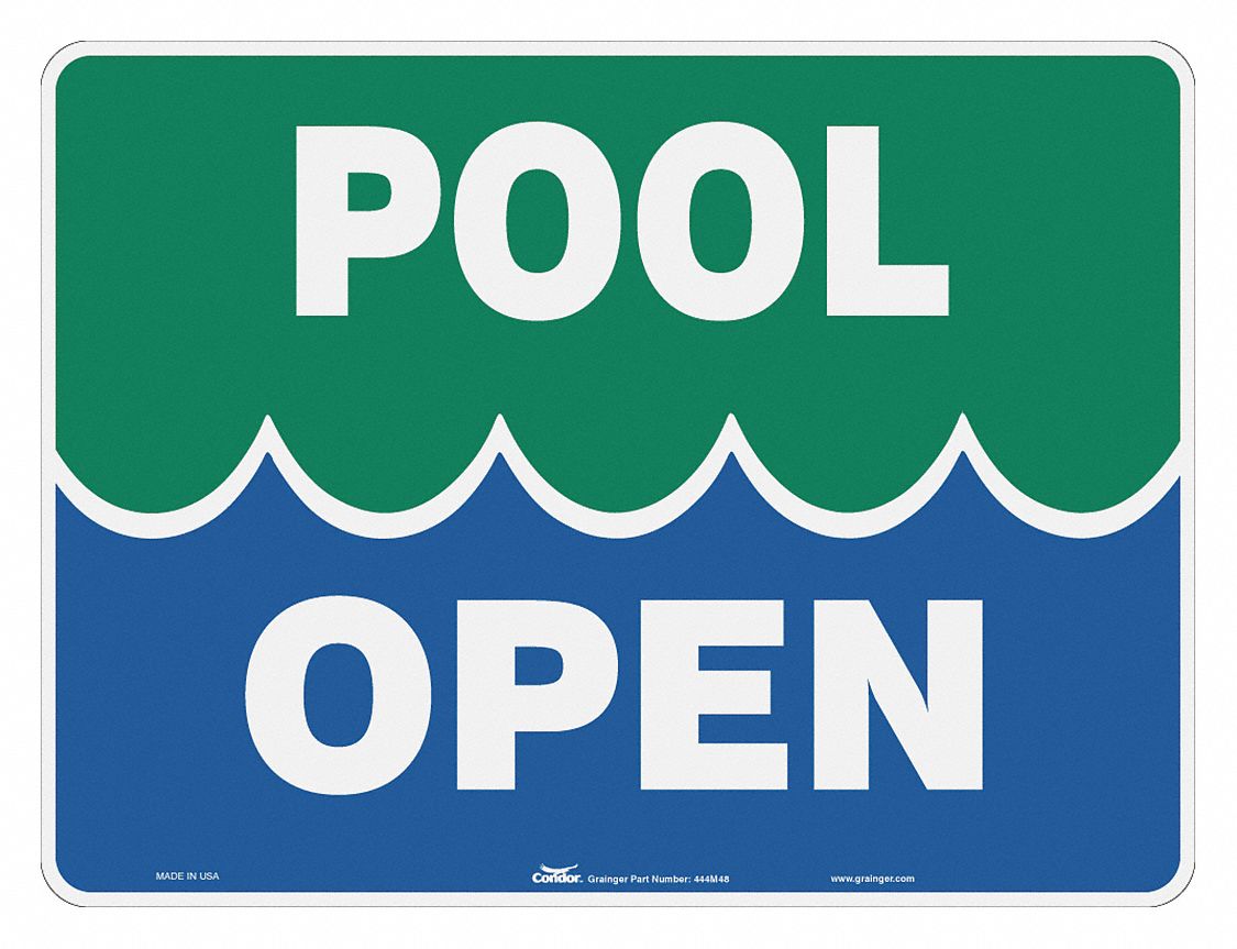 Safety Sign: Aluminum, Mounting Holes Sign Mounting, 18 in x 24 in Nominal Sign Size, 0.032 in Thick