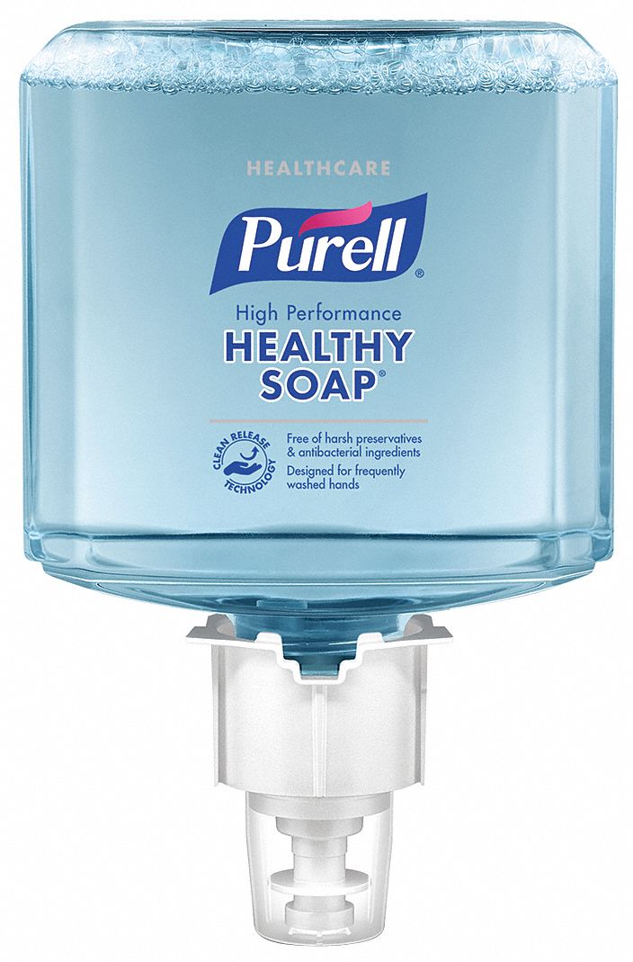 PURELL Unscented, Foam, Hand Cleaner, 1,200 mL, Cartridge, ES4, PK 2