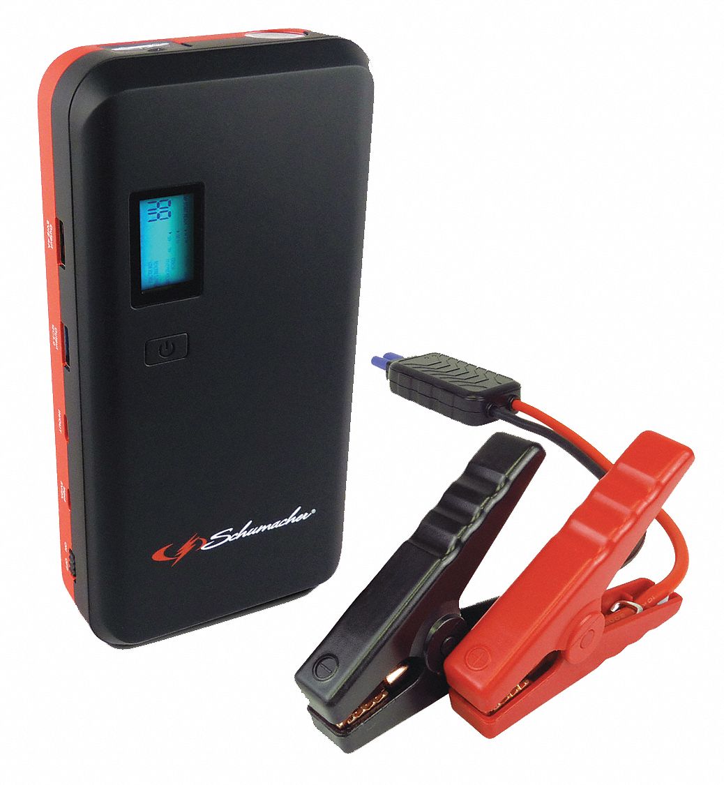 Schumacher Electric Automatic Battery Jump Starter For Battery Voltage 12 Handheld Portable Boosting 444n22 Sl1317 Grainger