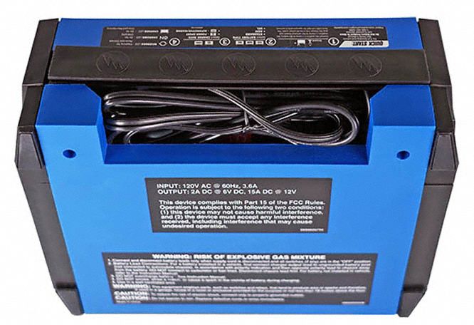 SCHUMACHER ELECTRIC Battery Charger: Charging/Maintaining, Auto, For