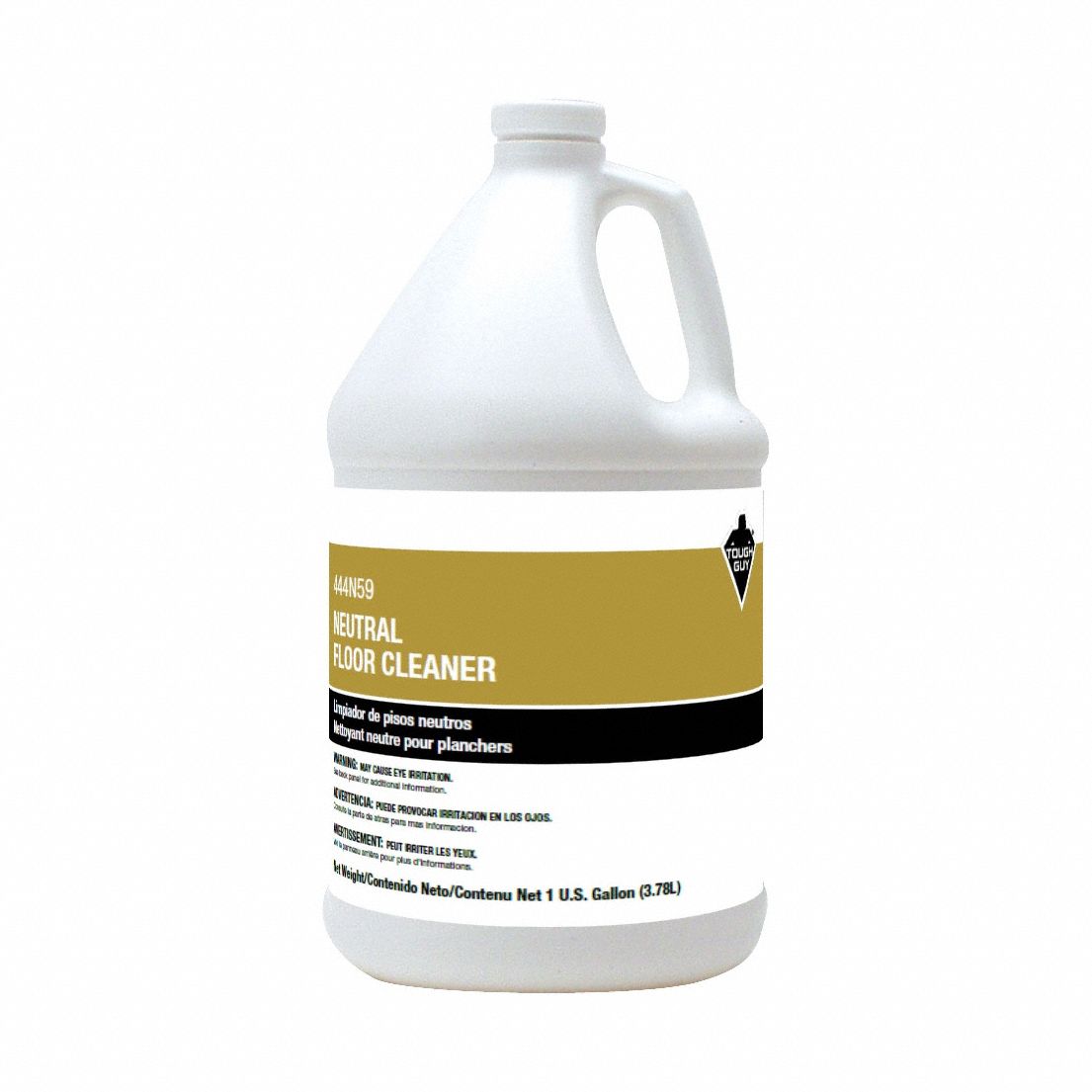 Neutral Floor Cleaner: Jug, 1 gal Container Size, Concentrated, Liquid