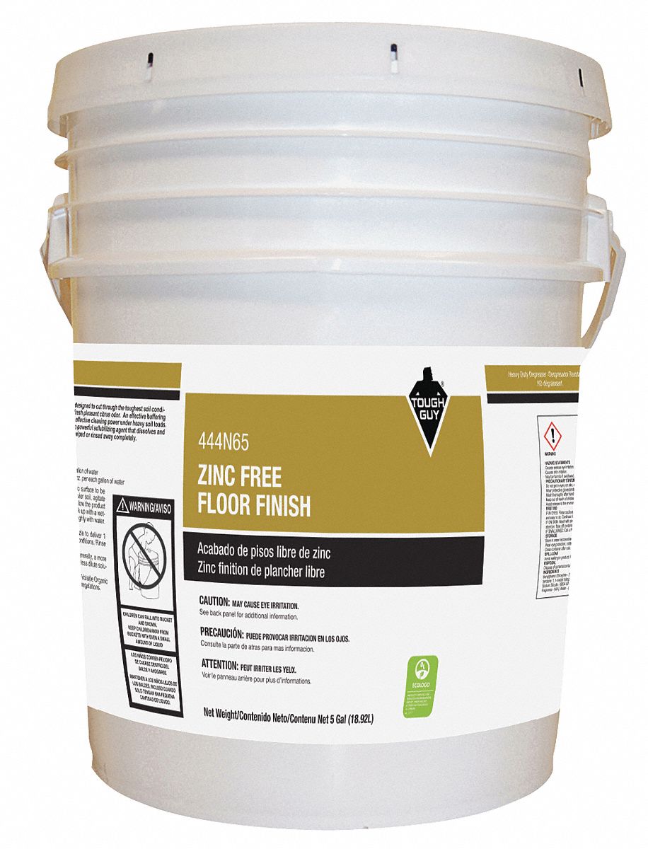 Zinc Floor Finish,