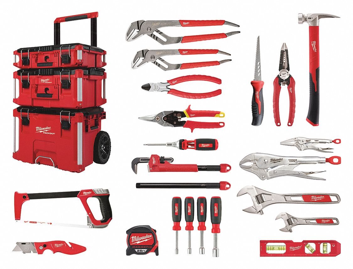 Milwaukee hand tool set sale