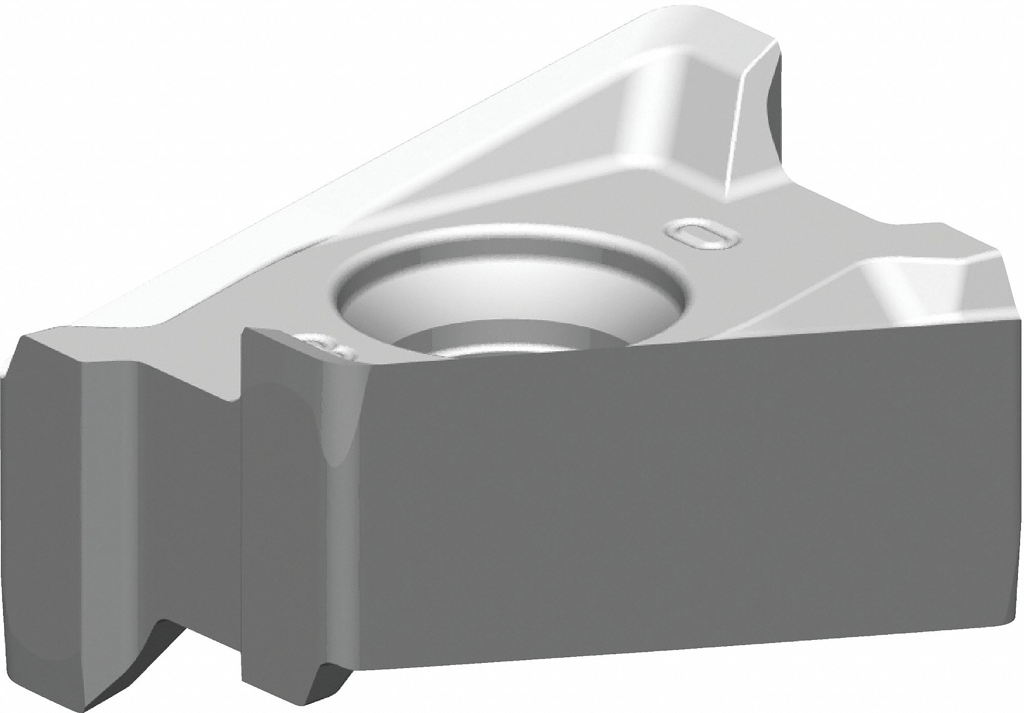 Milling Insert: 0.394 in Inscribed Circle, 1/32 in Corner Radius, 0.2710 in Thick, Milling