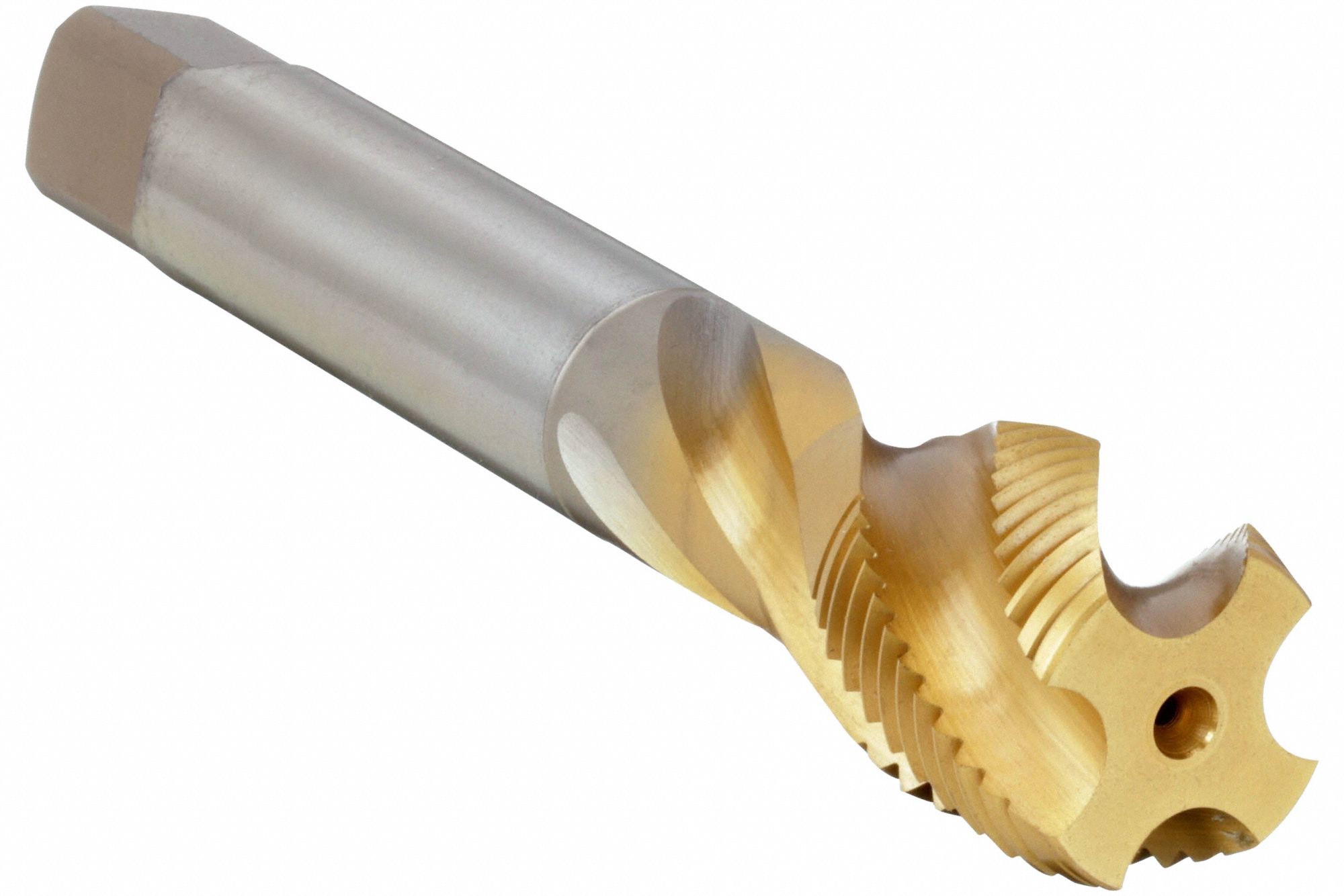 Spiral Flute Tap: 1"-12 Thread Size, 13/16 in Thread Lg, 5 1/2 in Overall Lg, Right Hand