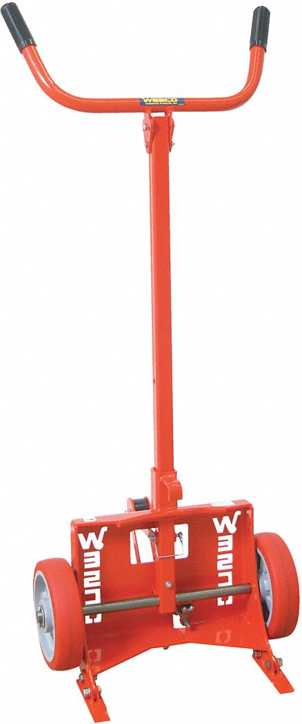 KNOCK-DOWN STEEL-FRAME DRUM HAND TRUCK, FOR 30 GAL/55 GAL/85 GAL CNTNR CAPACITY, STEEL