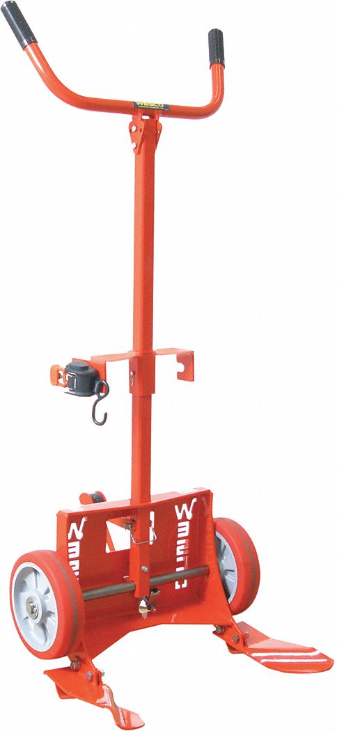 KNOCK-DOWN STEEL-FRAME DRUM HAND TRUCK, FOR 30 GAL/55 GAL/85 GAL CNTNR CAP