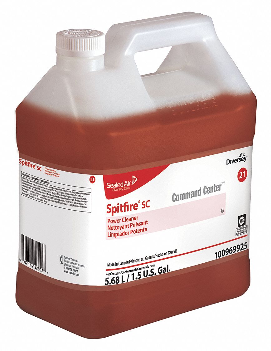 DIVERSEY, Solvent Based, Jug, Power Cleaner 445K99100969925 Grainger