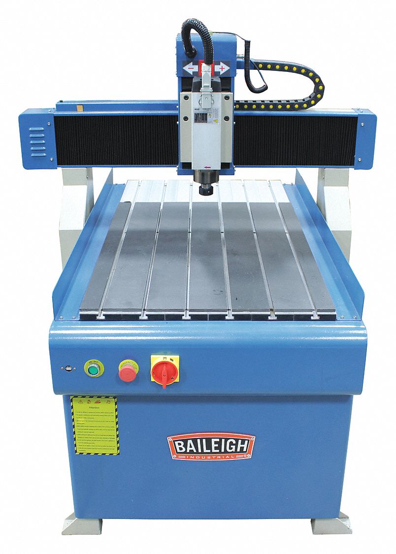 BAILEIGH INDUSTRIAL Router Table, 413/64 HP, 220V, 1 Phase 445L77WR
