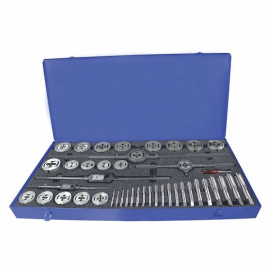 Large size tap and deals die set