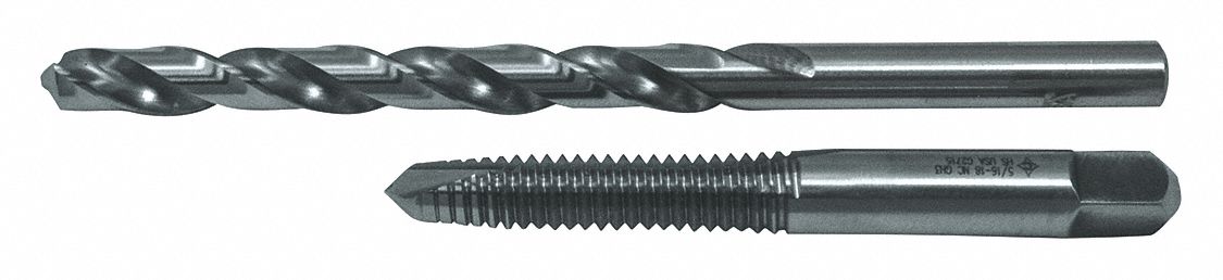 Drill/Tap Set, 2pc, NC
