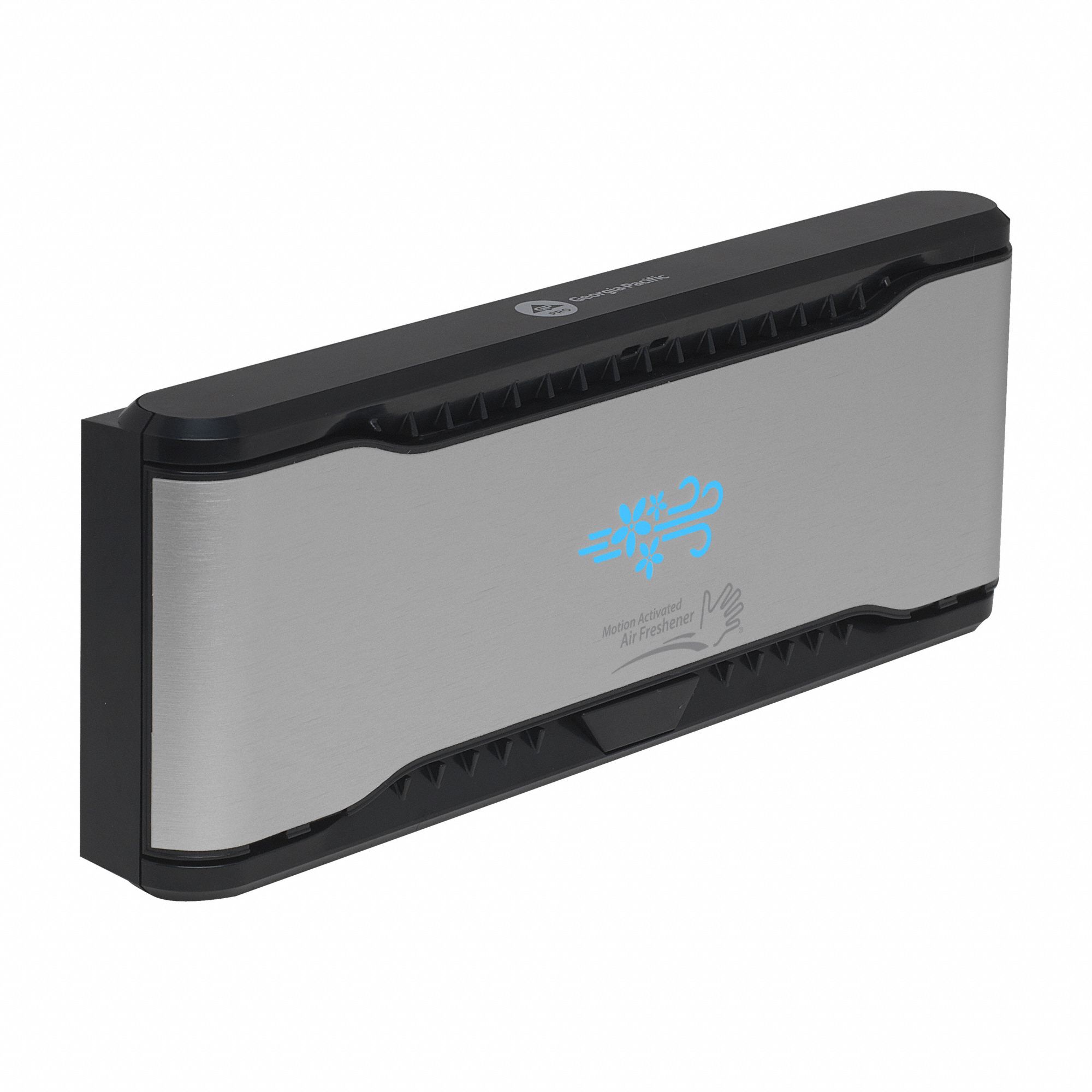 Air Freshener Dispenser: ActiveAire®, Wall, Dispenser Only, Cartridge, Silver