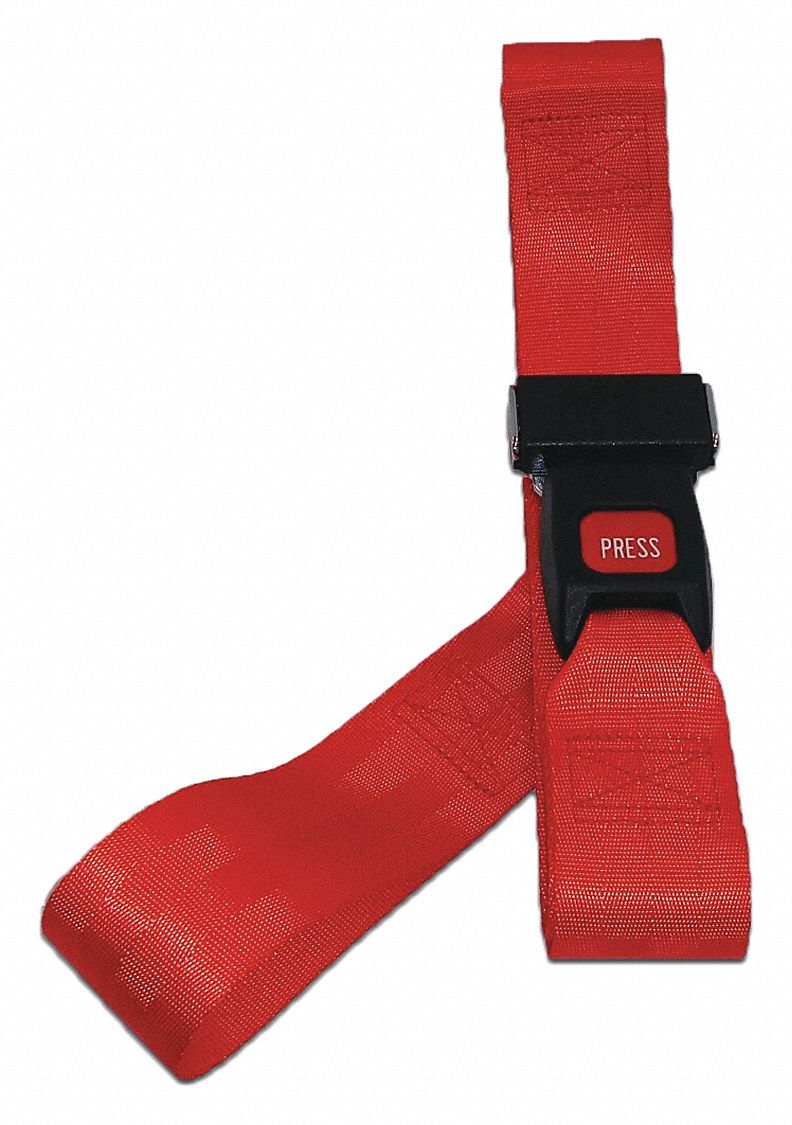 Strap, Red, 7 ft. L