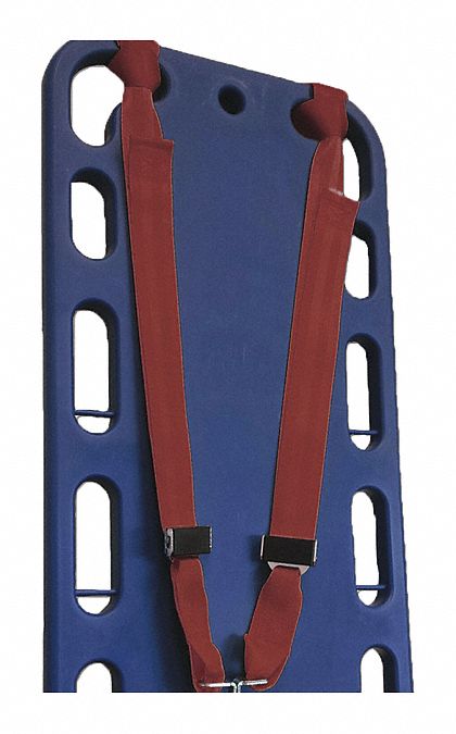 Dick Medical Supply 11091 OR Orange Patient Strap - 9 Ft L X 2-1/2 W X 3 H - Gurney Accessory
