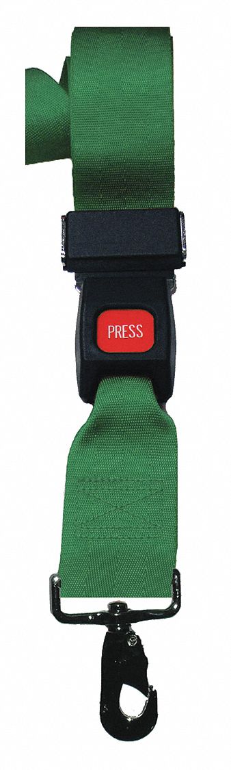 Strap, Green, 7 ft. L