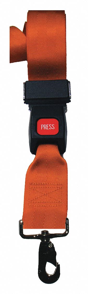 Strap, Orange, 5 ft. L