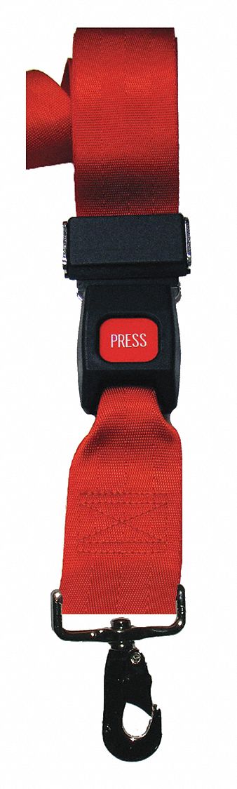 Strap, Red, 5 ft. L