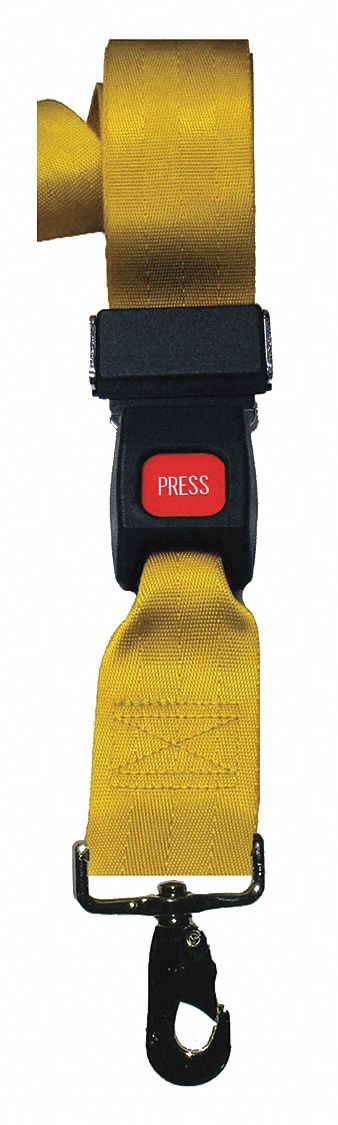 Strap, Yellow, 5 ft. L