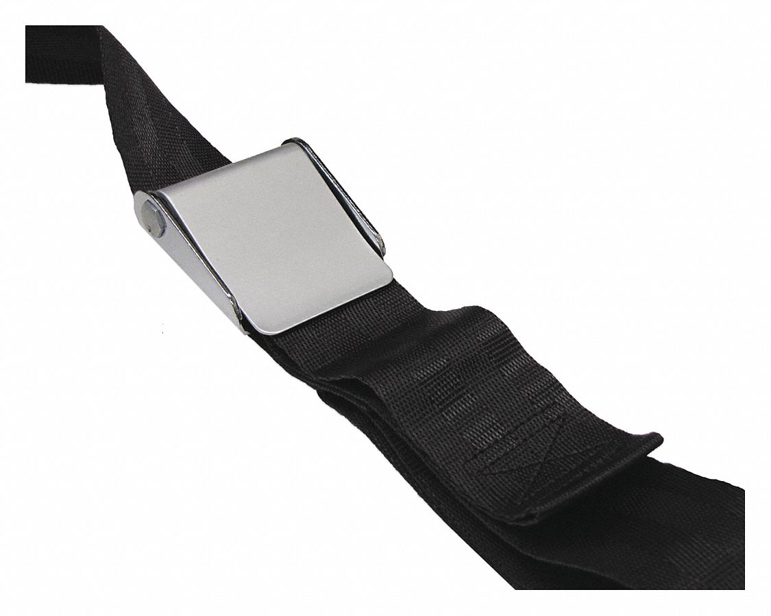 DICK MEDICAL SUPPLY Strap: Black, 9 ft Lg, 2 1/2 in Wd - 445X45|12091 ...