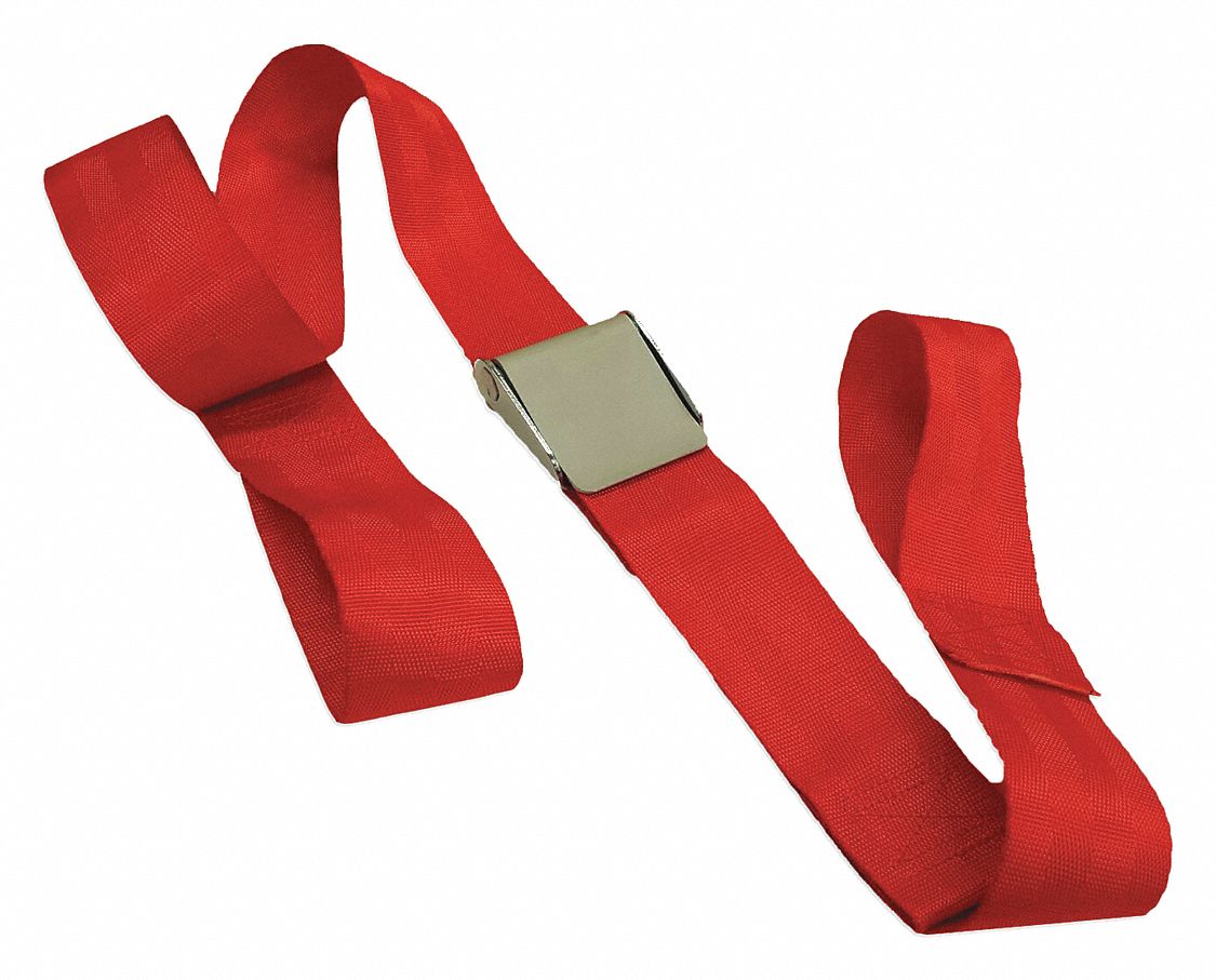 Strap, Red, 5 ft. L