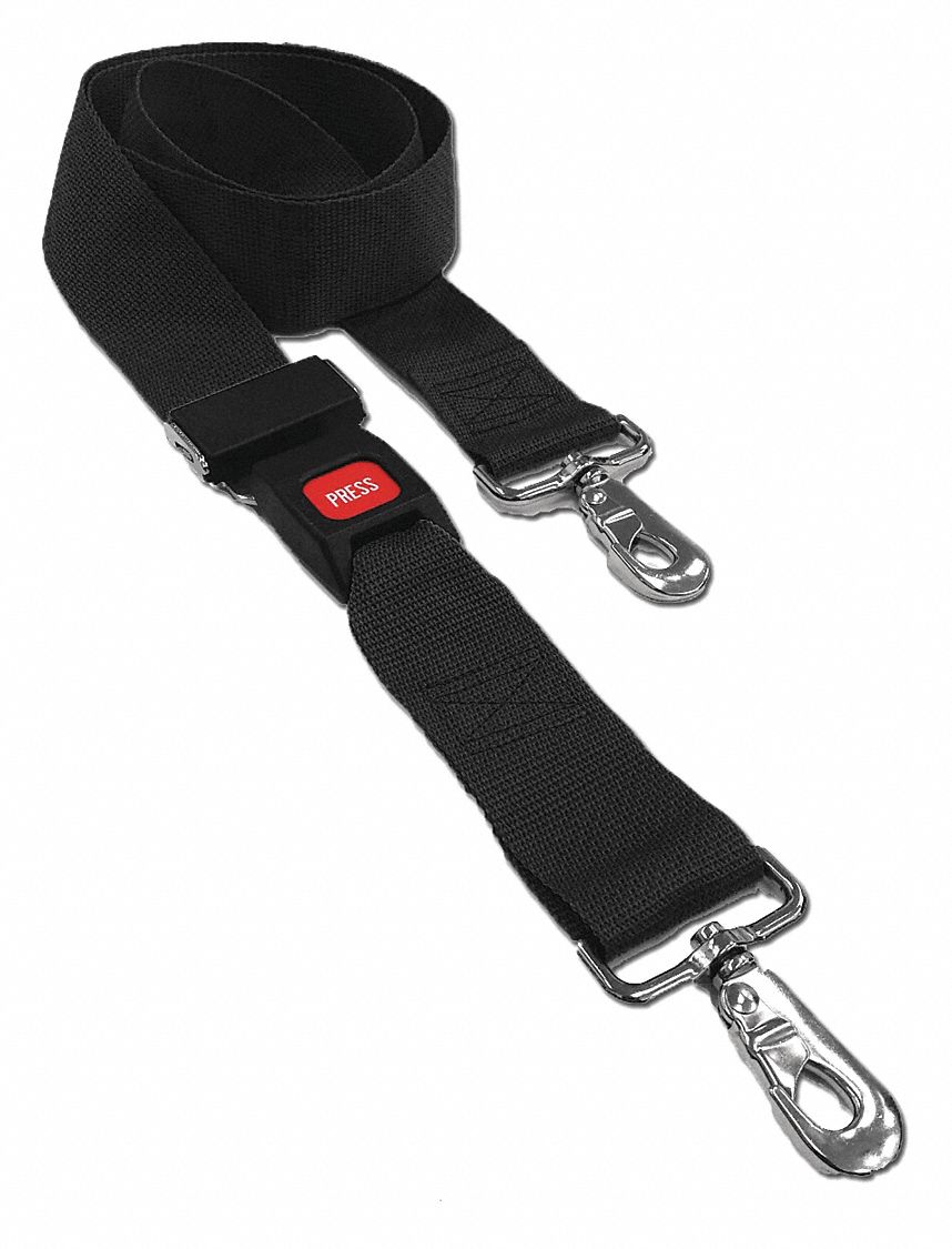 Strap, Black, 5 ft. L