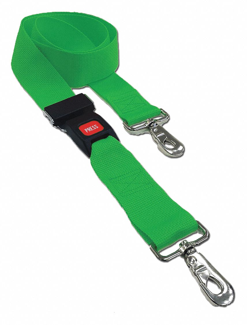 Strap, Green, 5 ft. L