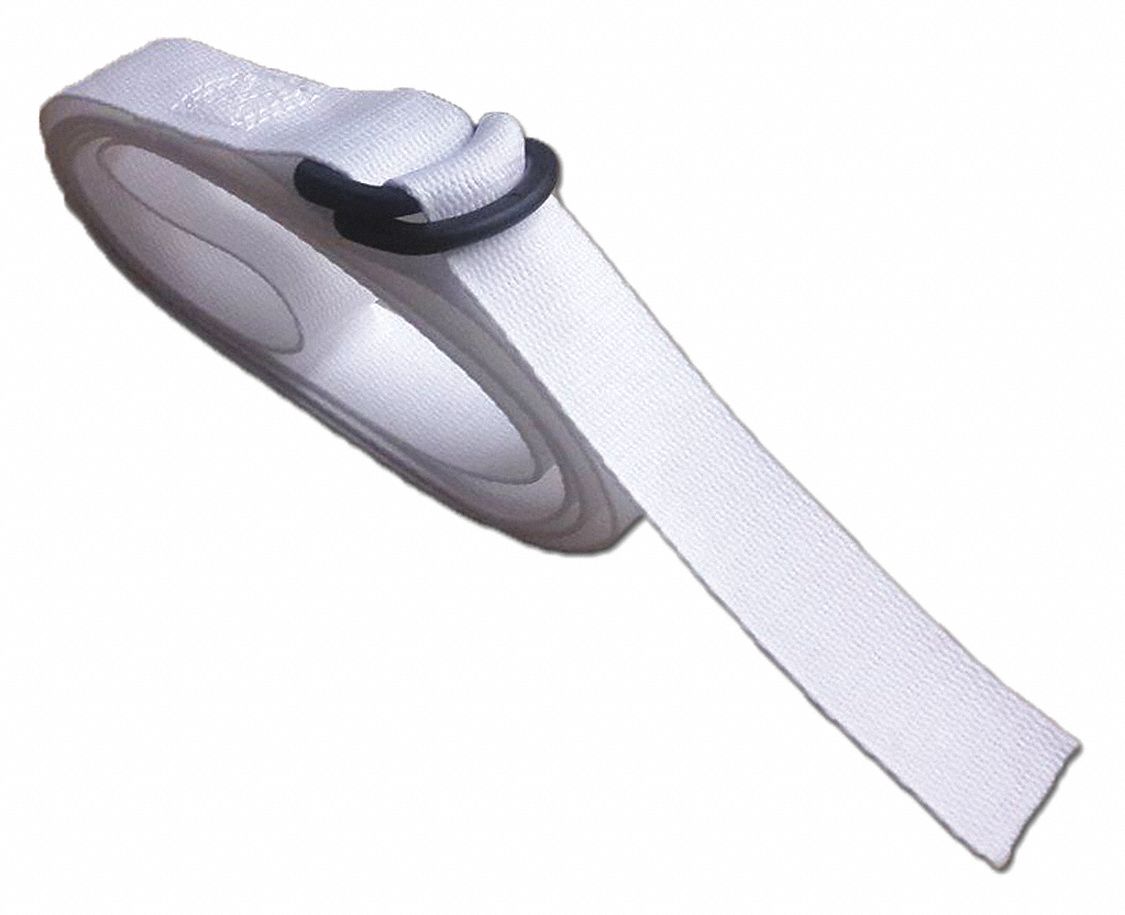 Strap, White,  8 ft. L